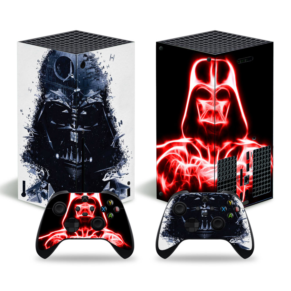 Xbox Series X Disc Whole Body PVC Vinyl Skin Stickers with 2pcs controllers stickers TN-SeriesX-0055