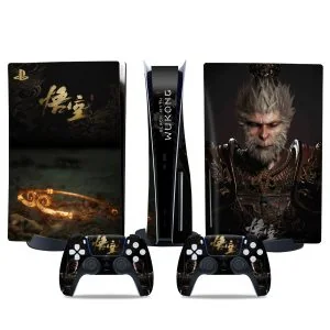 Decal Skin for Ps5 Disk, Whole Body Vinyl Sticker Cover for PlayStation 5 Console and Controller
