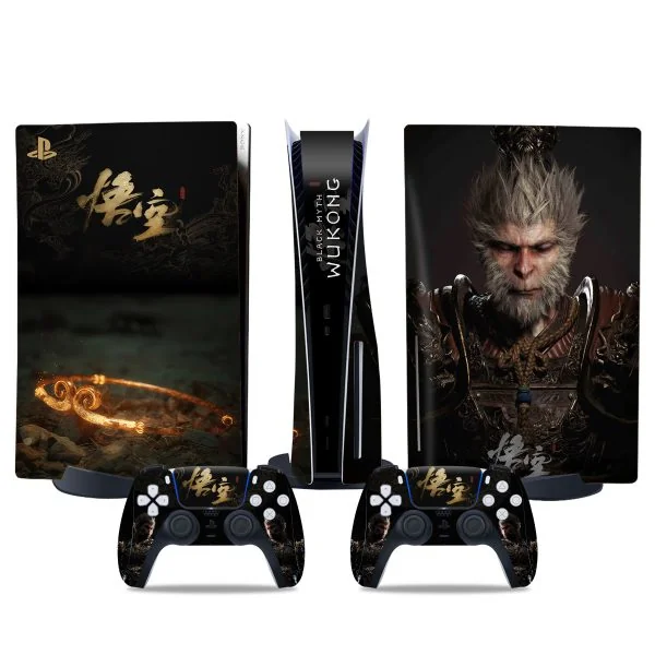 Decal Skin for Ps5 Disk, Whole Body Vinyl Sticker Cover for PlayStation 5 Console and Controller