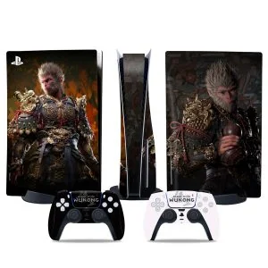 Decal Skin for Ps5 Disk, Whole Body Vinyl Sticker Cover for PlayStation 5 Console and Controller TN-DiskPS5-0003
