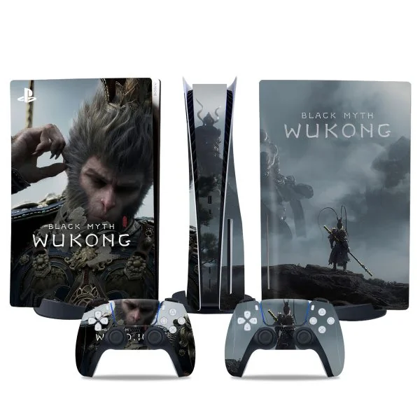 Decal Skin for Ps5 Disk, Whole Body Vinyl Sticker Cover for PlayStation 5 Console and Controller TN-DiskPS5-0002