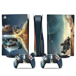 PS5 Standard Disc Console Skin Stickers Decal Cover Vinyl  TN-DiskPS5-0013